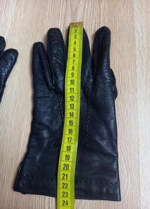 Кожаные, мужские перчатки, размер l, xl.