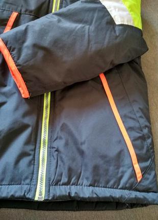 Нова зимова термо куртка вітровка фліс 2в1 f.o.g., сша, хлопчику на 5-6 років5 фото