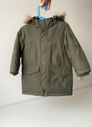Куртка парка h&amp;m для мальчика 2-3 года демисезонная еврозима 98 см