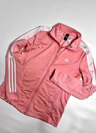Кофта спортивная женская adidas розовая s оригинал1 фото