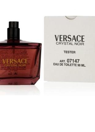 Оригінал versace crystal noir 90 ml tester ( версаче крістал ноир ) туалетна вода