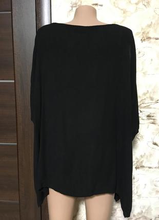Легка натуральна блуза з вишивкою,оверсайз,janina2 фото