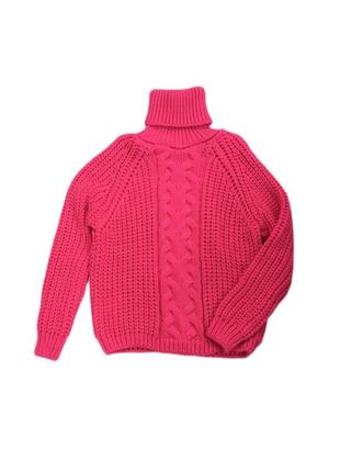 Гольф в"язаный для девочки 338