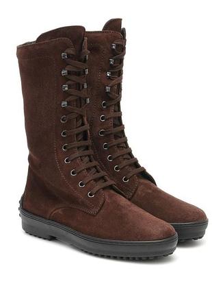 Tods vibram элегантные высокие ботинки