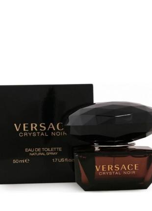 Оригинал versace crystal noir 50 ml (усердное кристалл ноир ) туалетная вода