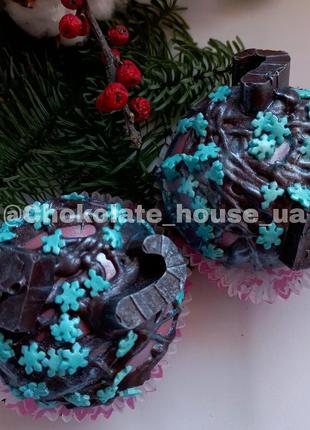 Новорічні какао бомбочки з бельгійского шоколаду❤️1 фото