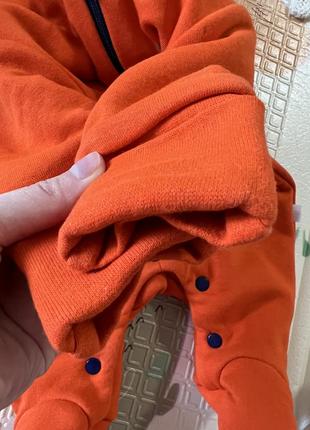 Комбінезон для немовлят фламінго текстиль5 фото