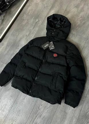 Зимова куртка чорна топ якості
