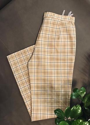 Брюки в клетку| m-l | новые