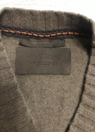 Пуловер светр чоловічий вовна 80% grandpa cor3 фото