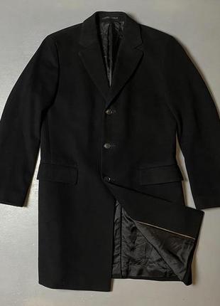 Пальто hugo boss black label wool cashmere