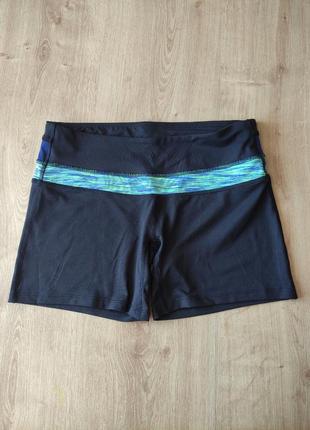 Женские спортивные шорты фитнес велосипедки  h&m, размер  м.