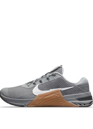 Кросівки кросфіт nike metcon 7 particle grey, нові