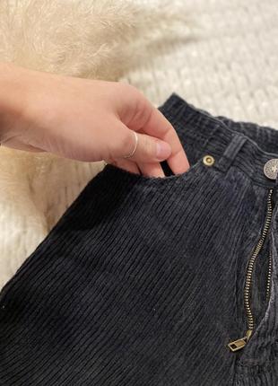 Вельветові штани джинси штанці з підкладкою5 фото