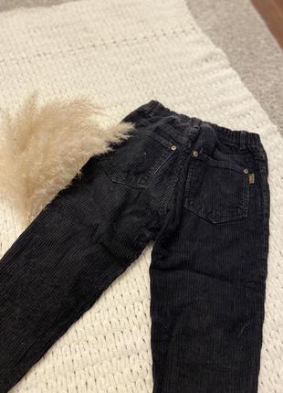Вельветовые брюки джинсы штанишки с подкладкой6 фото