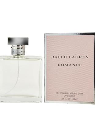 Оригинальный ralph lauren romance woman 100 ml парфюмированная вода