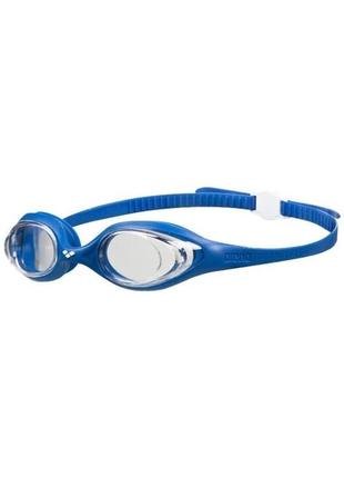 Очки для плавания arena spider синий прозрачный, взрослые osfm 000024-171