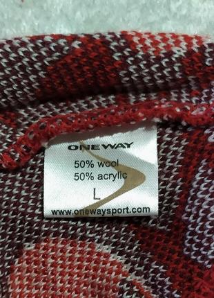 Шапка 2х шарова one way wool 50%2 фото