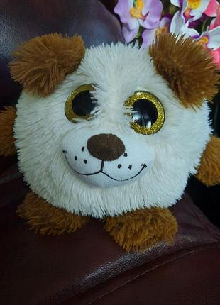 Песик глазистик мягкая игрушка