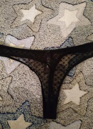 Стринги,сеточка, размер с