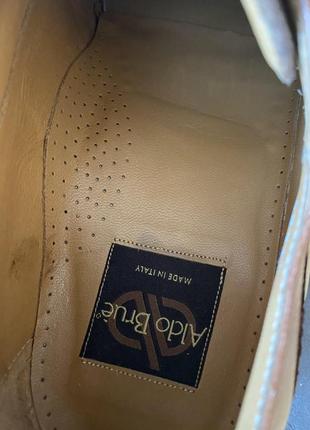 Туфли мужские aldo brue светло-коричневые5 фото
