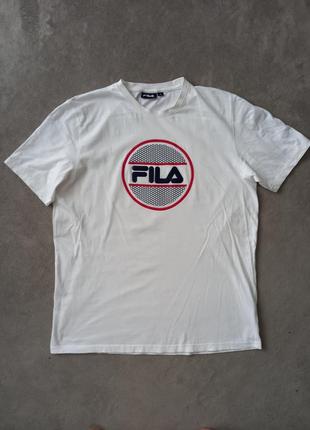 Брендовая футболка fila.