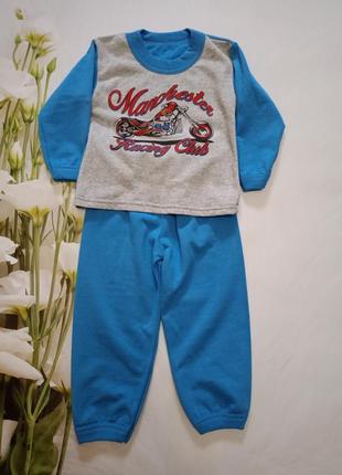Пижама на байке, размер 98/104.