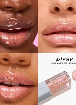 Масло-блеск для губ kosas wet lip oil plumping gloss - exposed, 4.6ml2 фото