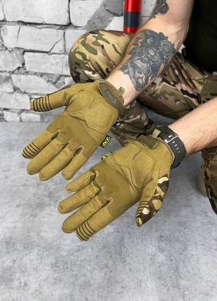 Зимові рукавички тактичні mechanix "m-pact® multicam gloves. рукавиці військові утеплені зимові2 фото