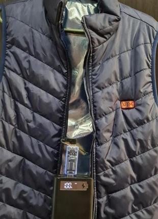 Жилетка з підігрівом ( терможилет ) 21 точок підігріву