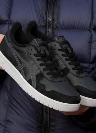 Кроссовки asics black\white