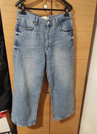 Джинсы кюлоты zara, размер 28 (38)