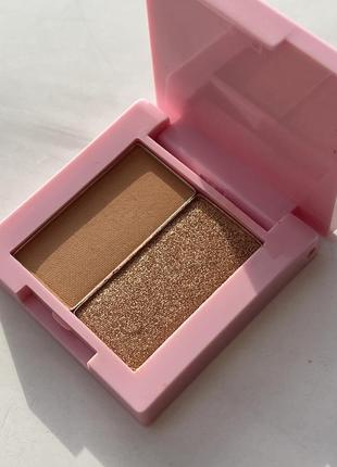 Тіні для повік sweet street eyeshadow duo revi + sun