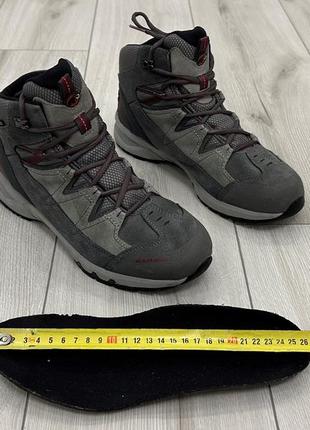 Женские ботинки mammut advanced gtx (25,5 см)7 фото