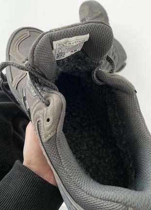 Мужские зимние кроссовки new balance 1906r cordura, gore-tex. спортивные кроссовки. мех. цвет cерый из хаки.3 фото