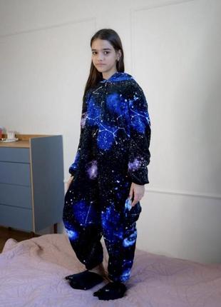 Пижама кигуруми эдинорог космический5 фото