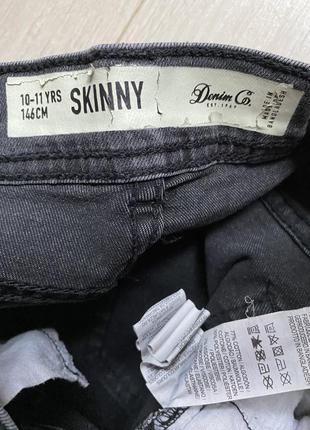 Джинсы denim co 10,11 лет одежда в школу школьная одежда2 фото