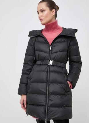 Пуховая женская куртка weekend max mara черная, размер 42 м, 44 l, 48 xxl3 фото