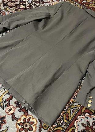 Двубортный шерстяной пиджак h&m10 фото