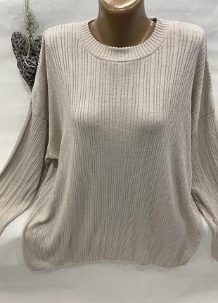 Нежный легкий свитер h&m