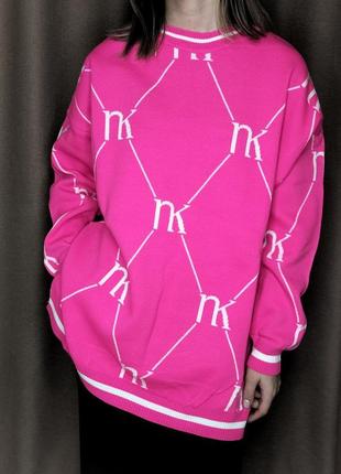 Жіночий теплий подовжений светр в стилі nk1 фото