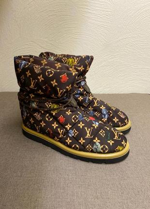 Дутики луноходы в стиле луи витон louis vuitton