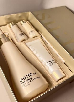 Su:m37° skin saver essential cleansing foam set2 фото