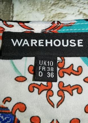 Sale платье цветное на запах warehouse 38р3 фото