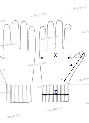 Перчатки xiaomi fo three-finger touch сенсорные2 фото