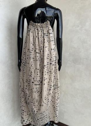 H&amp;m невероятное длинное платье сарафан свободного фасона5 фото