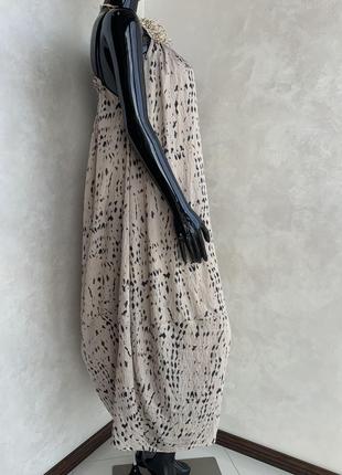 H&amp;m невероятное длинное платье сарафан свободного фасона6 фото