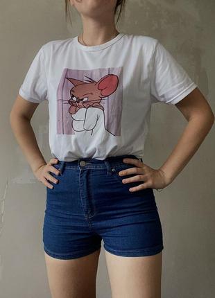 Шорти джинсові джинс трикотаж літо