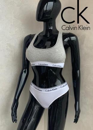 Calvin klein оригінал білизна топ і стрінги1 фото