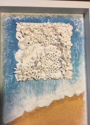 Корали море зимове кераміка декор картина подарунок4 фото